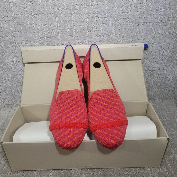 Rothy's Shoes - Rothy's The Loafer Pomegranate Grid Slip On Shoes Women's Size US 8.5, 9.5, 10